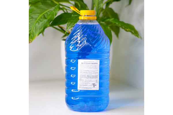 Рідина для миття скла "BLITZ Crystal" Aquablue 5л ПЕТ пляшка