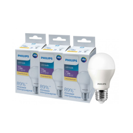 Лампа світлодіодна Philips Ecohome LED Bulb 7W E27 3000K 1PF/20RCA