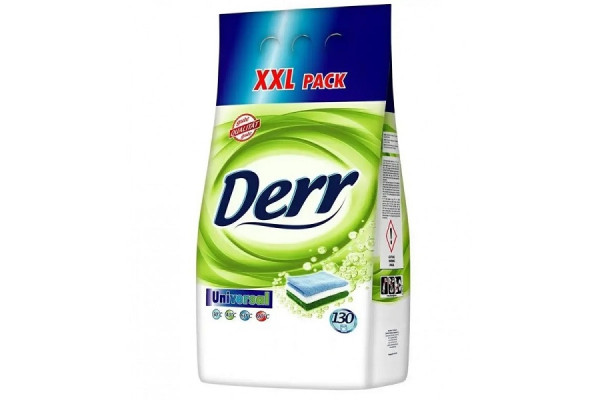 8,45кг/Пральний порошок "Derr" Universal (130 праннів)