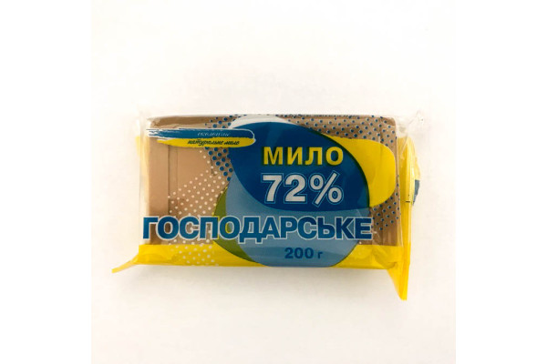 Мило "ECO" господарське 72%, запаковане, 200 гр. 1/75