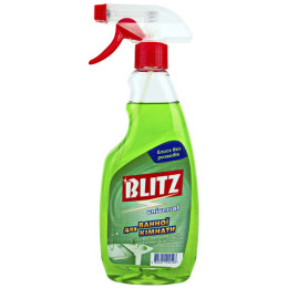 Рідина для чищення ванної кімнати "BLITZ Universal" 0,5л ПЕТ пляшка трігер (18шт/уп)