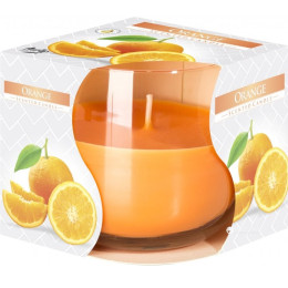 Свічка ароматизована (стакан) Orange BISPOL SN71-63 1/6