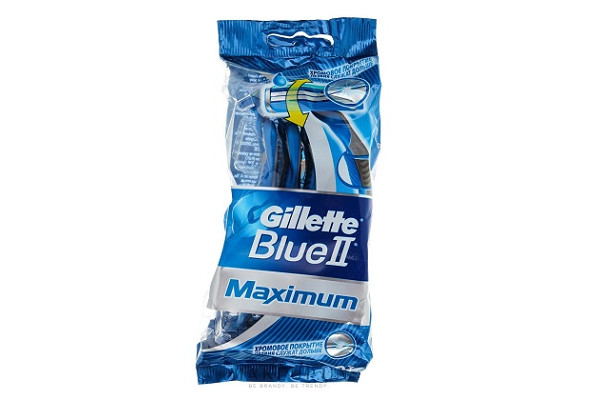 -20% Станок Gillette 2 леза BLUE 2 MAX / 4шт.в уп.
