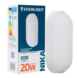 Світильник світлодіодний ENERLIGHT NIKA 20Вт 5000К IP65