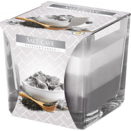 Свічка ароматизована (стакан) Salt Cave BISPOL SNK80-313 6 шт/уп (ціна за шт)