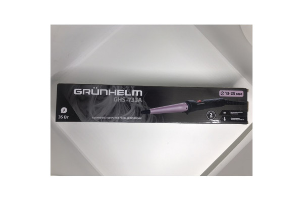Щипці для завивки волосся Grunhelm GHS-733A (13-25мм), керамічне покриття