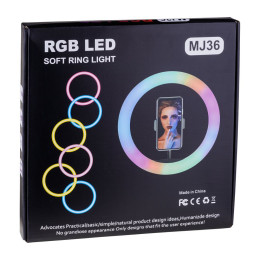 Лампа RGB MJ36 36cm (Чорний)