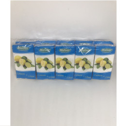Носові хустинки гігієнічні "Malvar" лимон-лайм 10шт/уп
