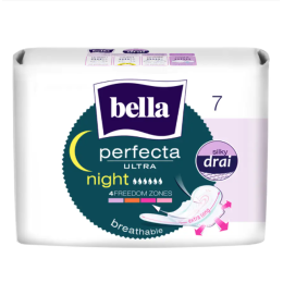 Прокладка "Bella Perfecta" Ultra Night 6 каплі 7 шт. 1/24