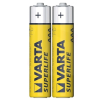 Батарейка VARTA SUPERLIFE R-3 AAA FOL  (технічний) 2шт./уп. 60шт/уп.