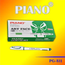 Ручка гелева "Piano"  0.5мм  PG-811,зелений 12 шт./уп  ш.к.6938944300389!!!!!!!!!