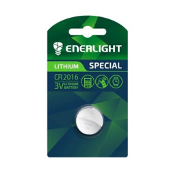 Батарейка ENERLIGHT LITHIUM CR 2016 BLI 1 (таблетка) 4823093502505