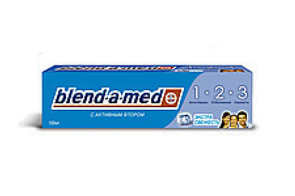 100мл/Зубна паста "Blend-a-med" (асортимент)