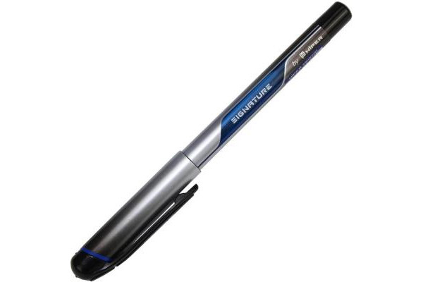Ручка масляна Hiper Signature HO-100 0,7мм, синя, ш.к.8907016020188