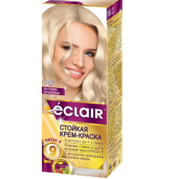 Фарба для волосся Éclair з маслом "OMEGA 9" 106 Перлинно-сріблястий