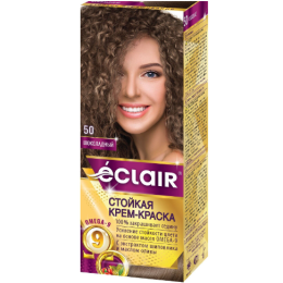 Стійка крем-фарба для волосся "ECLAIR" OMEGA-9  50 Шоколадний
