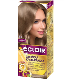 Фарба для волосся Éclair з маслом "OMEGA 9" 63 Капучино