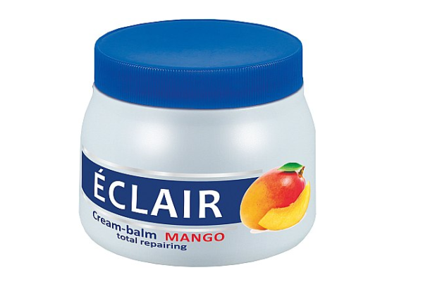 Крем-бальзам для волосся "ECLAIR" 500 мл Манго (Total відновлення)