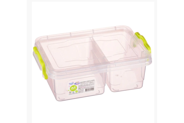 Twin Box Контейнер харчовий подвійний 1,03 л (212х141х80 мм) "Al-Plastik"