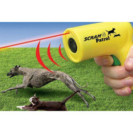 Ультразвуковий відлякувач від собак з лазером Scram Patrol 0027 (2784)