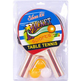 Набір для настільного тенісу 14-159 (2 шт., 3 кульки)