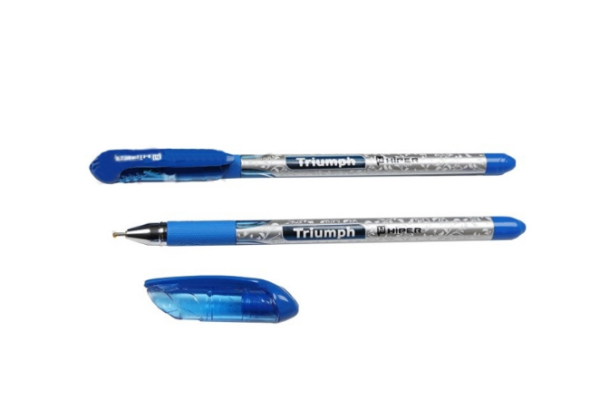 Ручка масляна Hiper Triumph HO-195 синя 50шт/ уп ш.к.890716030217